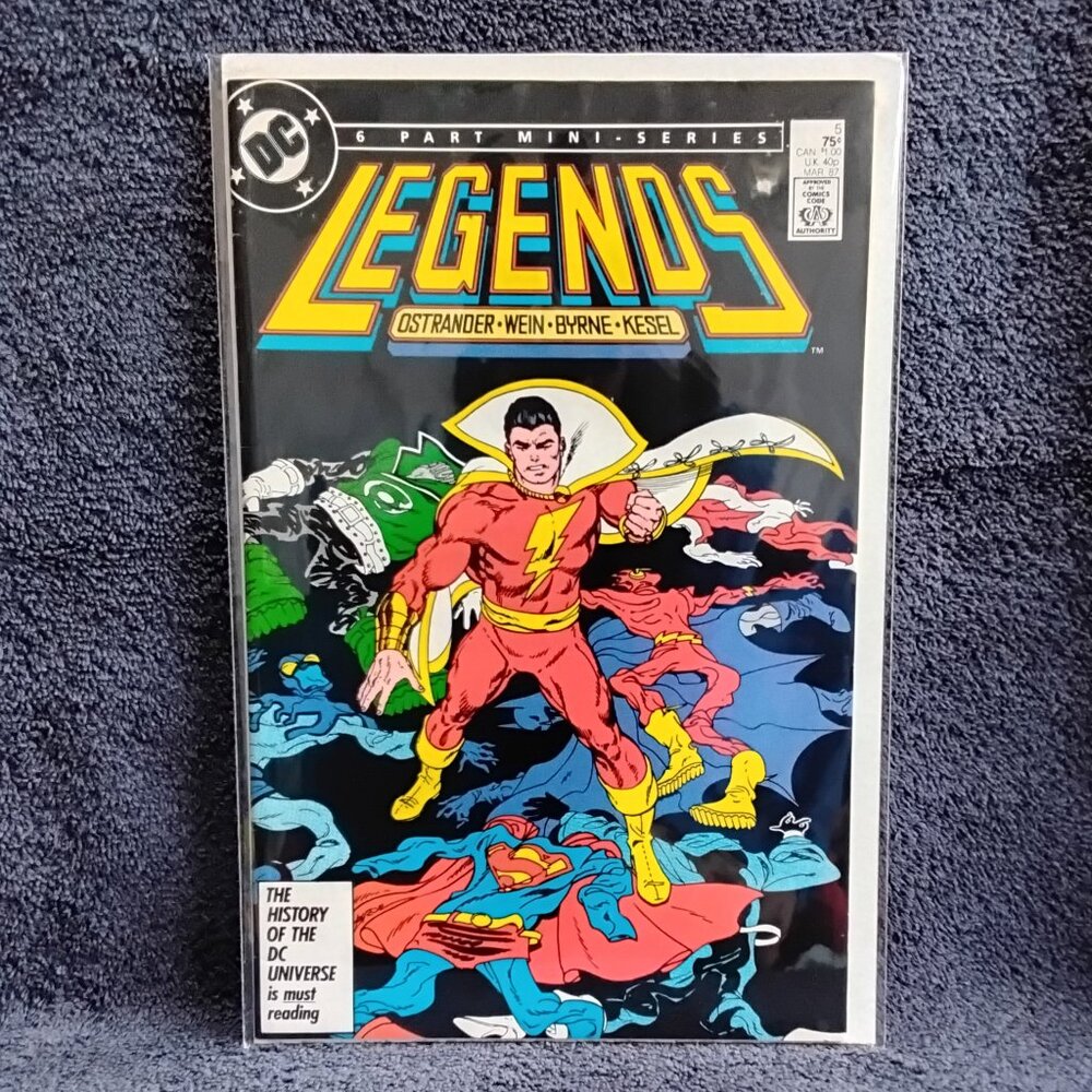 3/$25 1987 Legends 5 by DC Comics!!